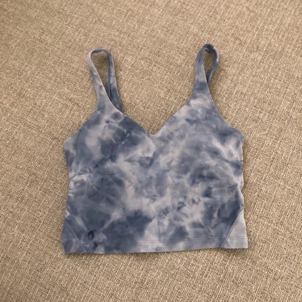 Lululemon align tank in diamond dye iced iris peri purple